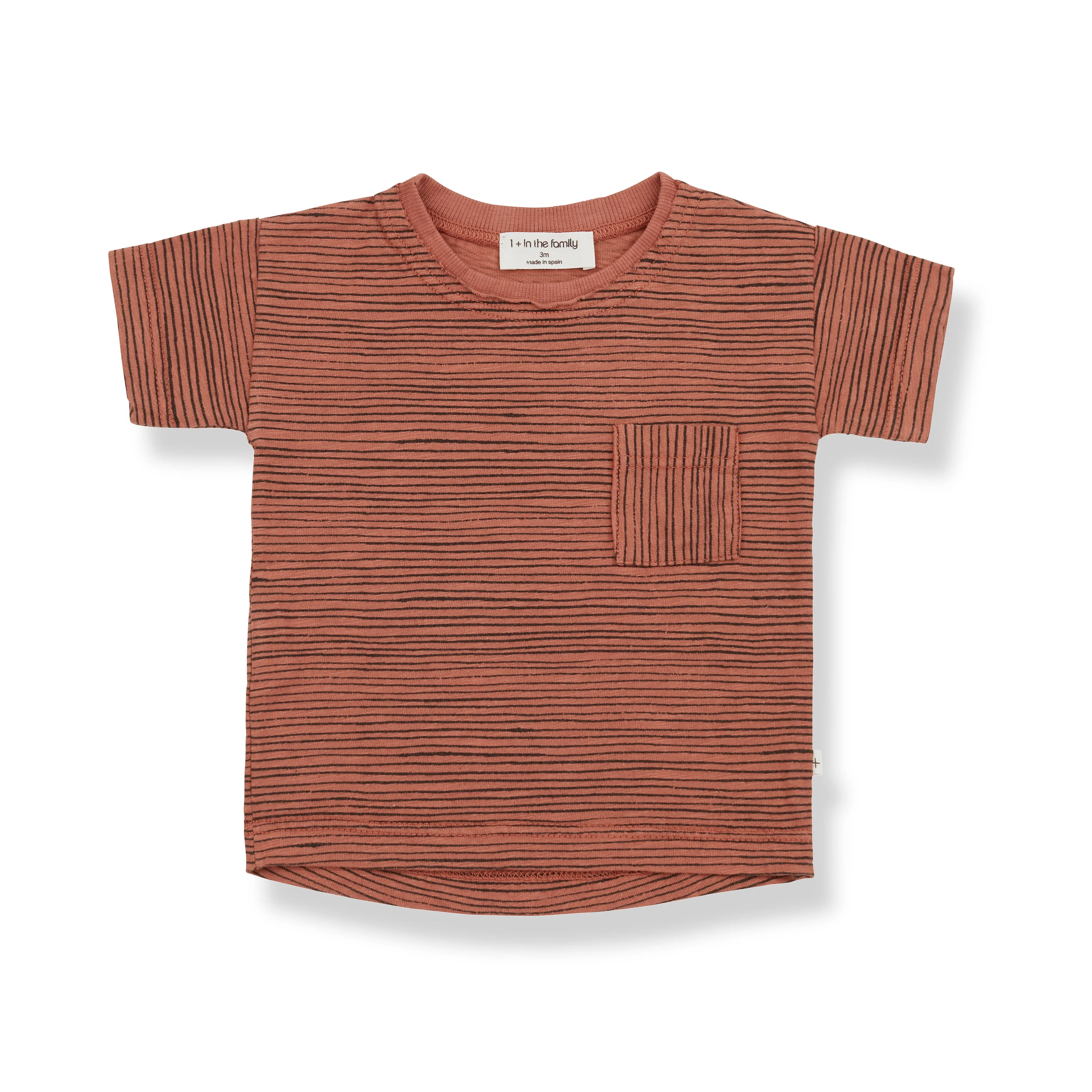 1 in the family Bernat Roibos Stripped Pocket T-Shirt