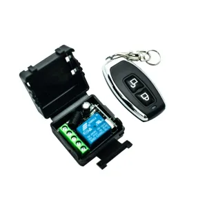 12V DC 433 MHz 1 Channel RF Transmitter and Receiver Remote Control Relay