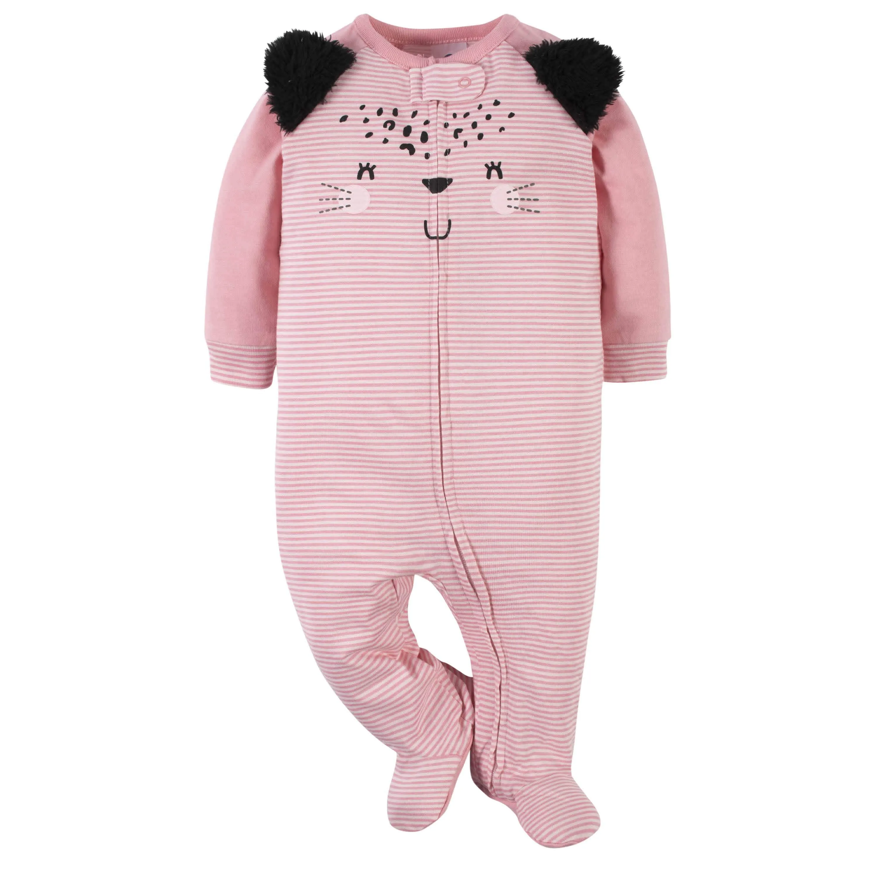 2-Pack Baby Girls Leopard Sleep 'N Plays