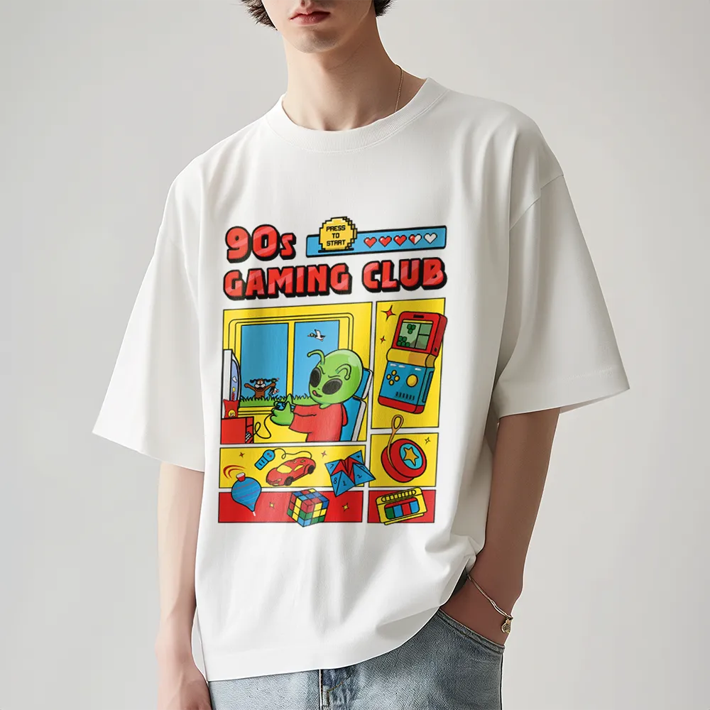 90s Gamer Club Oversized T-Shirt