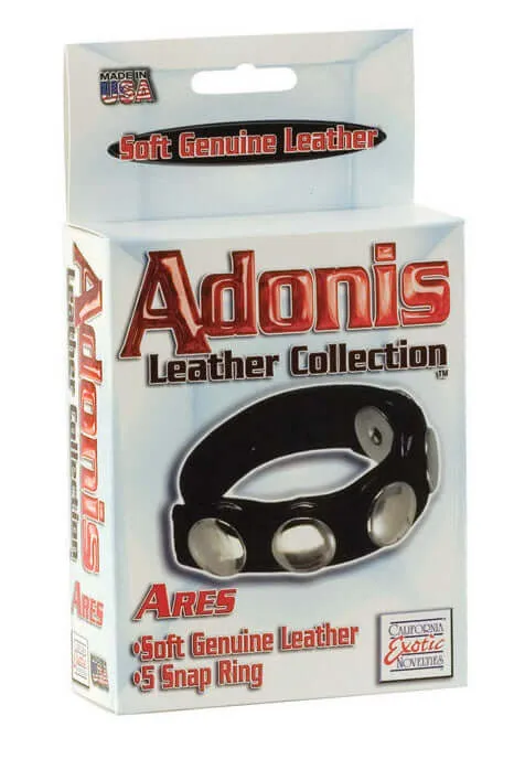 Adonis Leather Collection - Ares: Elevate Your Sensual Experience