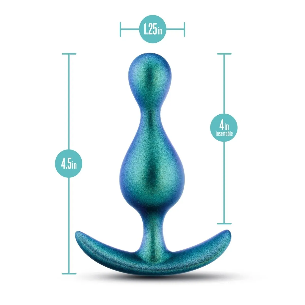 Anal Adventures Matrix - Photon Plug - Neptune  Teal