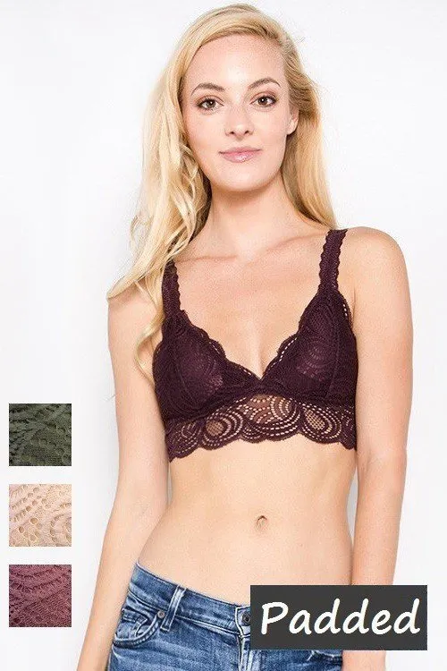 Anemone Pullover Lace Bralette FT1011