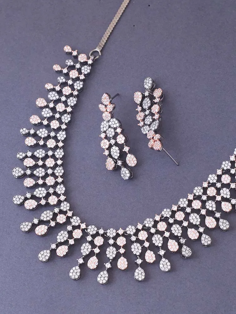 Antique Eliora Zirconia Jewellery Set