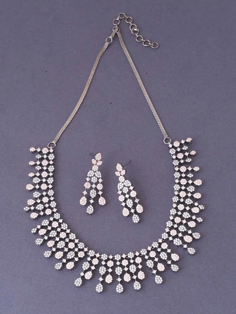 Antique Eliora Zirconia Jewellery Set