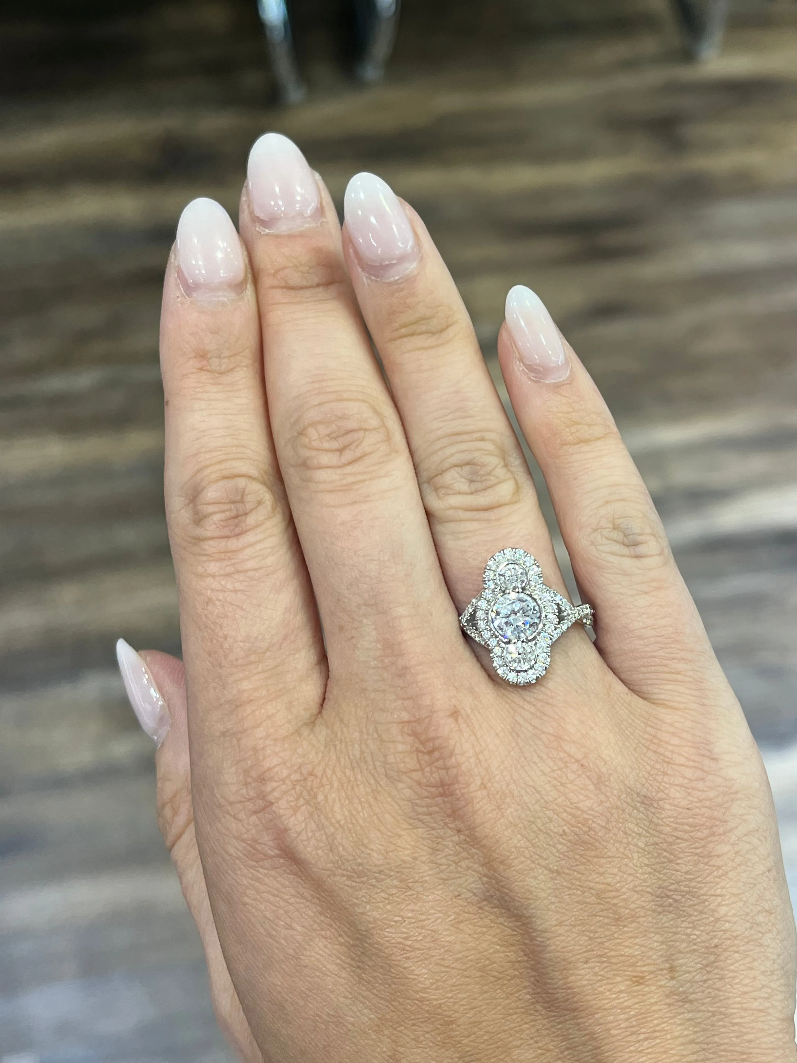 Antique Engagement Ring Semi-Mount