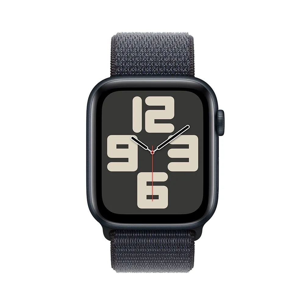 Apple Watch SE Midnight Aluminum Case with Ink Sport Loop