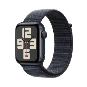 Apple Watch SE Midnight Aluminum Case with Ink Sport Loop