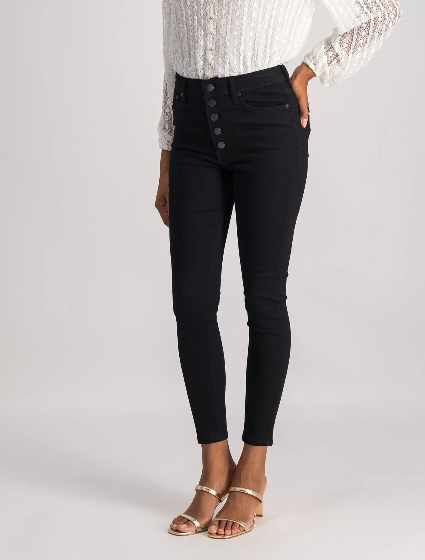 Ashley Mid-Rise Skinny Jeans