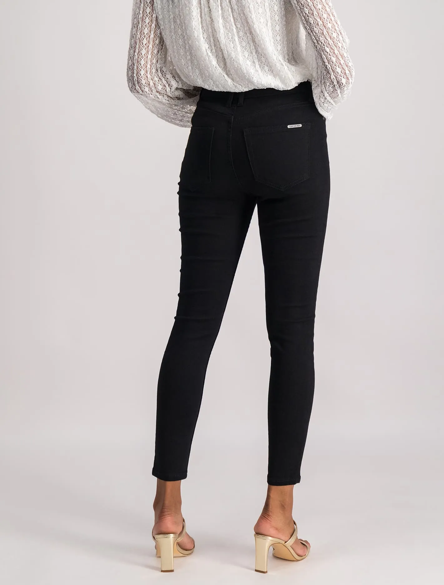 Ashley Mid-Rise Skinny Jeans