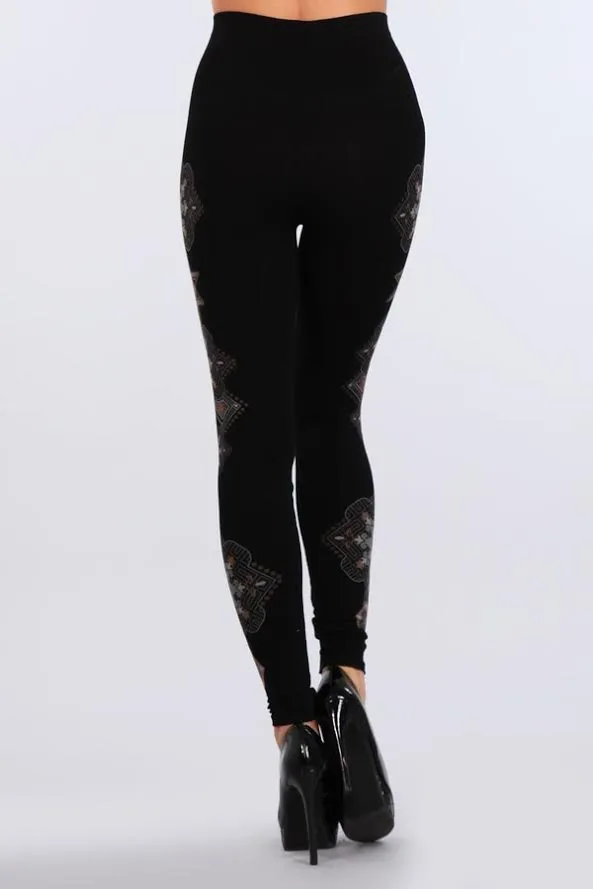 B2361USR Patterned Leggings