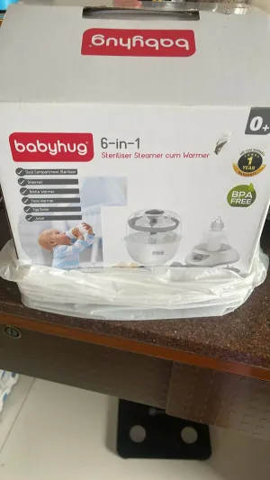 BABYHUG 6 in 1 Steam Sterilizer Cum Warmer