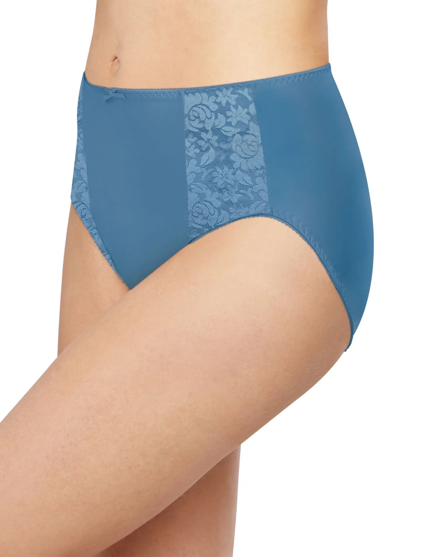 Bali Womens Double Support Hi-Cut Panty, 3-Pack