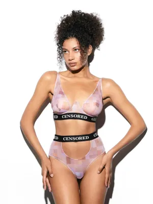 BASIC LINGERIE SET "CENSORED PLEASURE"