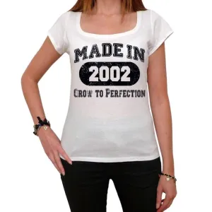 'Birthday Gift Made 2002 T-shirt, Gift T shirt, Women's tee