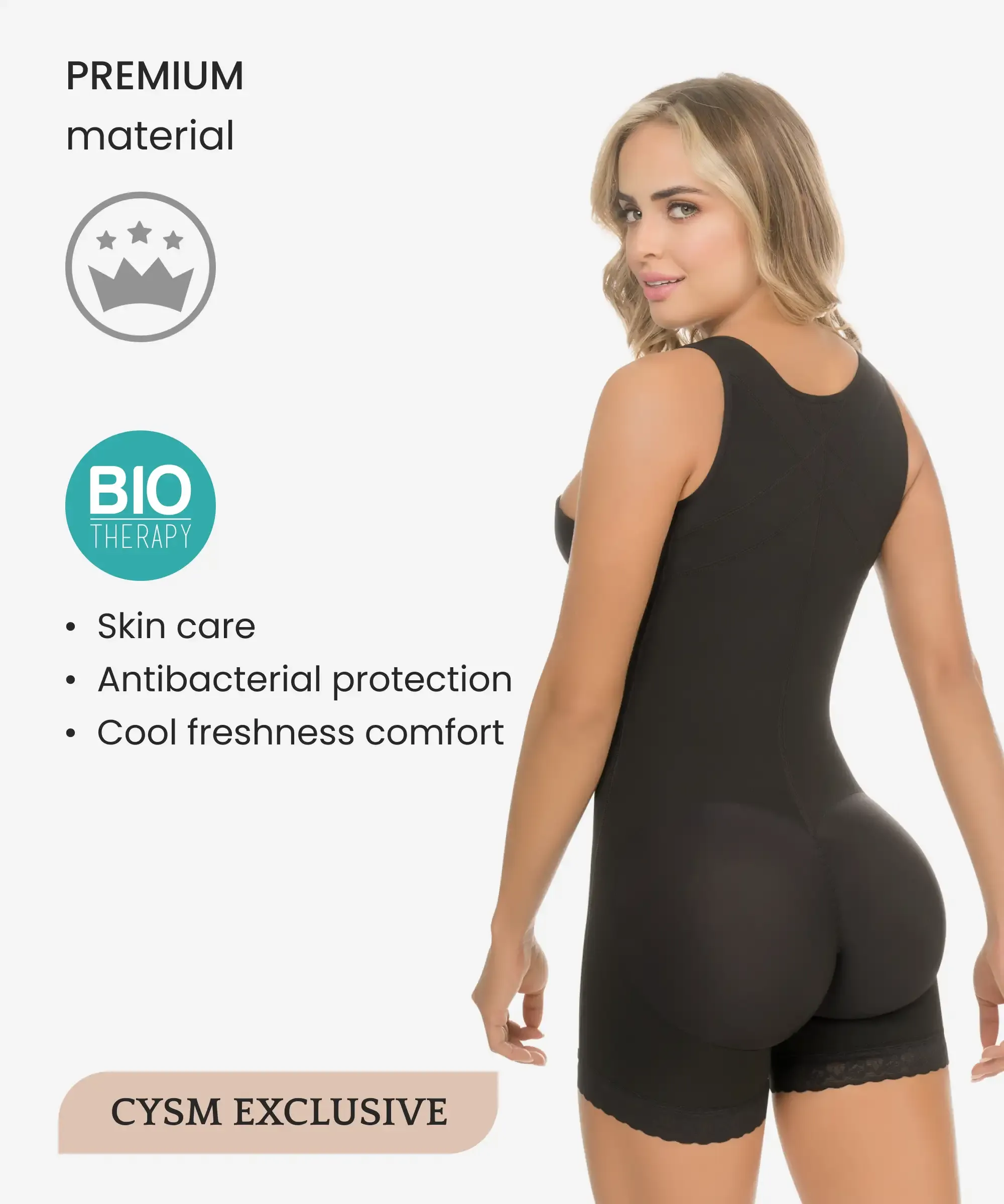 Black Body Shaper 3-Pack in style 436