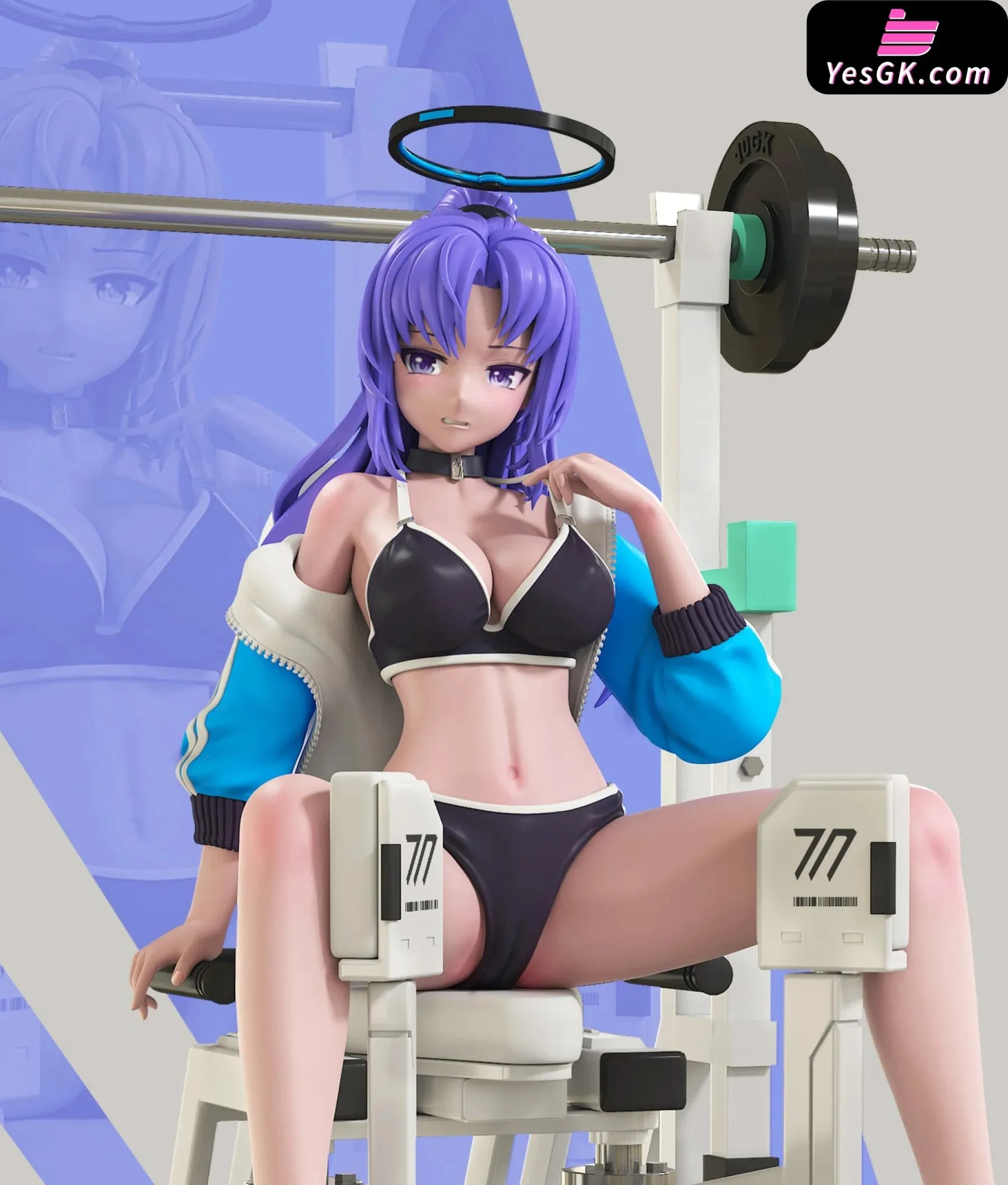 Pre-Order: Blue Archive Hayase Yuuka (Sports Uniform) Resin Statue by MAYA 18 Studio