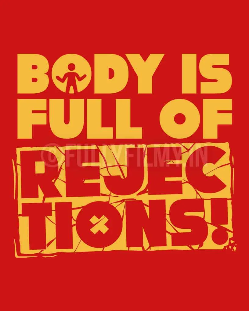 Body full of rejections T-shirt