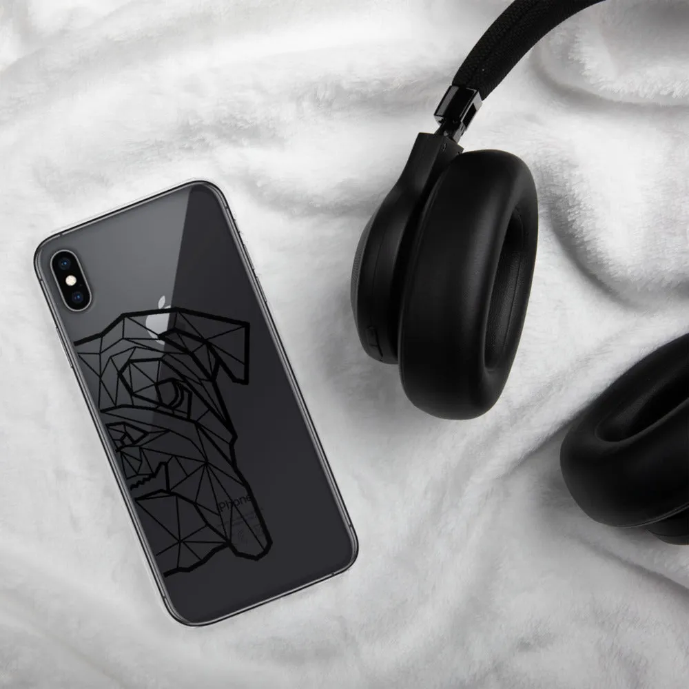 Bulldog Polygon iPhone Case