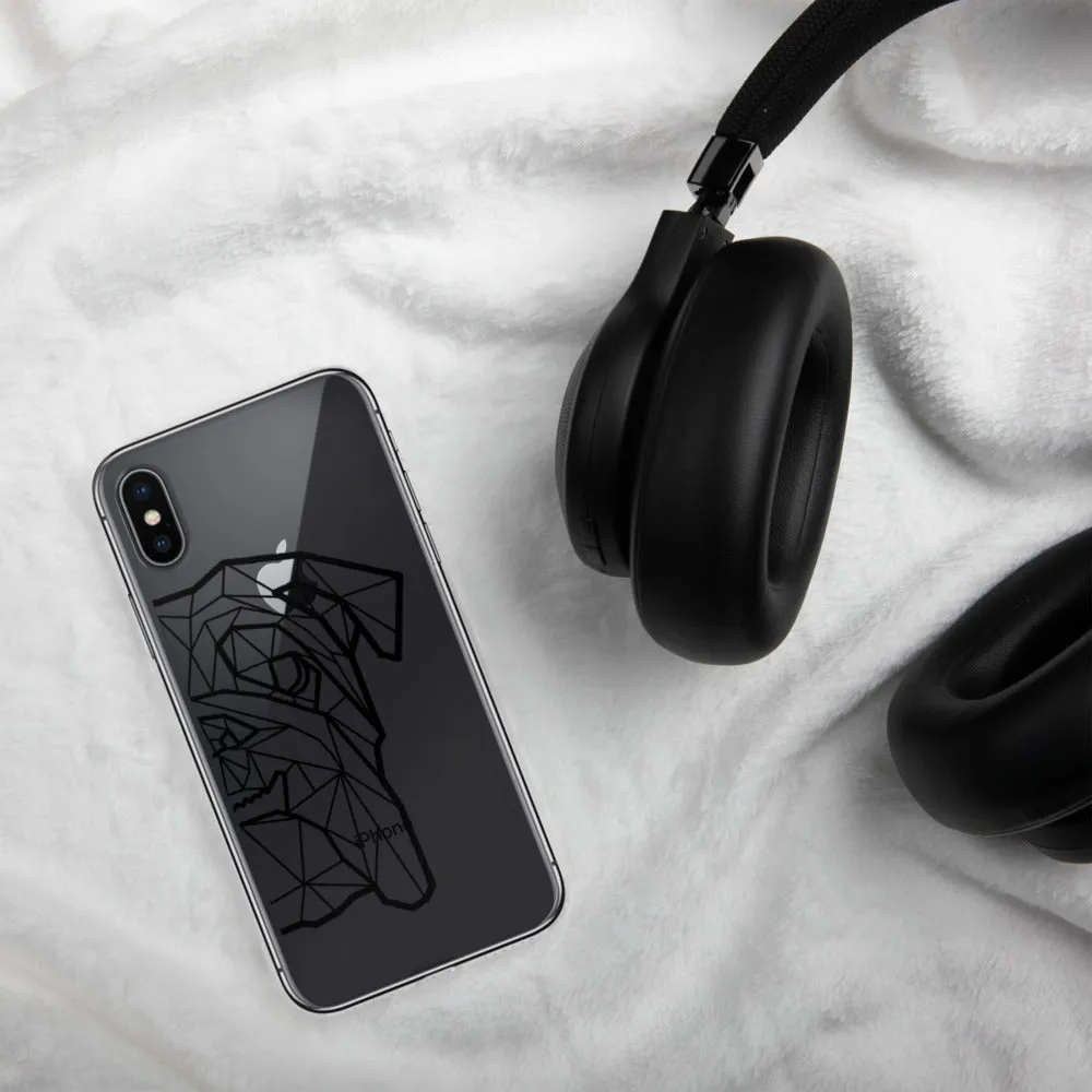 Bulldog Polygon iPhone Case