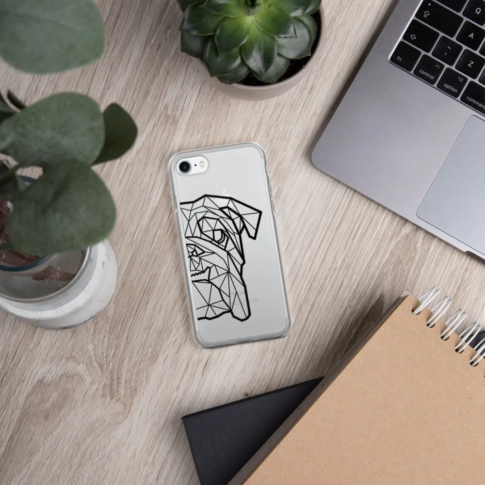 Bulldog Polygon iPhone Case