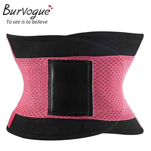 Burvogue Hot Shapers Women Body Shaper Slimming Waist Shaper Belt Girdles Firm Control Waist Trainer Cincher Plus size Shapewear