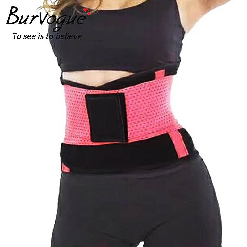 Burvogue Hot Shapers Women Body Shaper Slimming Waist Shaper Belt Girdles Firm Control Waist Trainer Cincher Plus size Shapewear