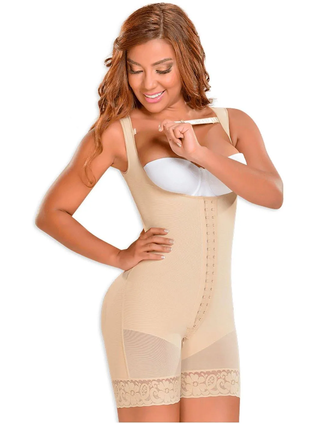 Butt Lifter Shapewear Tummy Control Post Surgery Bodysuit M&D0065