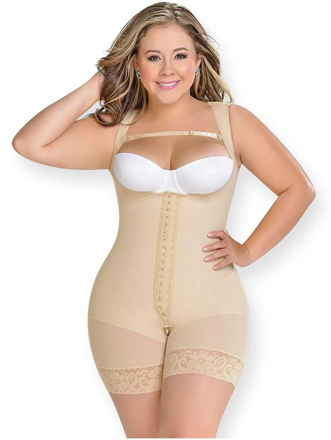 Butt Lifter Shapewear Tummy Control Post Surgery Bodysuit M&D0065