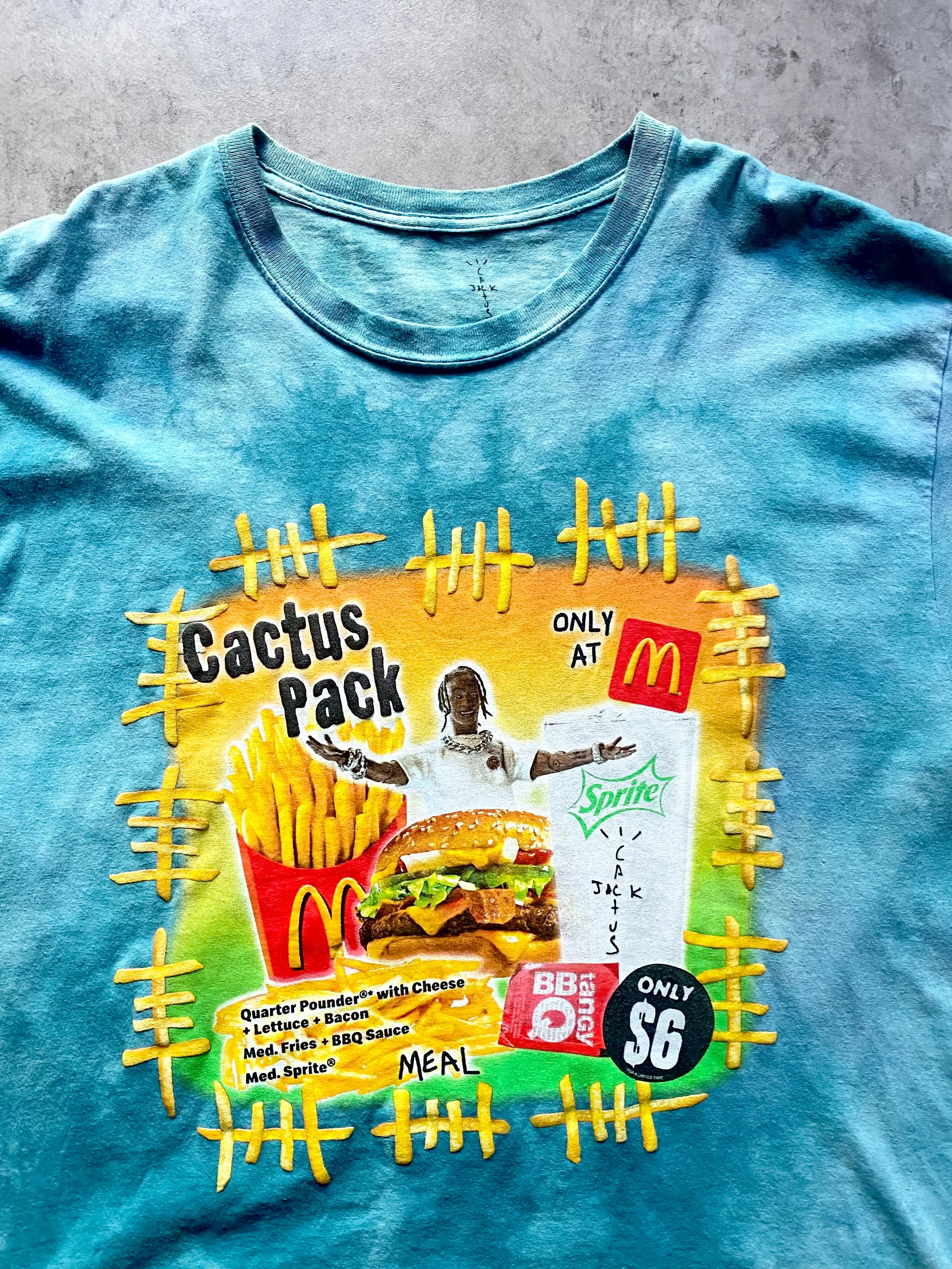 Cactus Jack Mc Donalds Pack Tee (L)