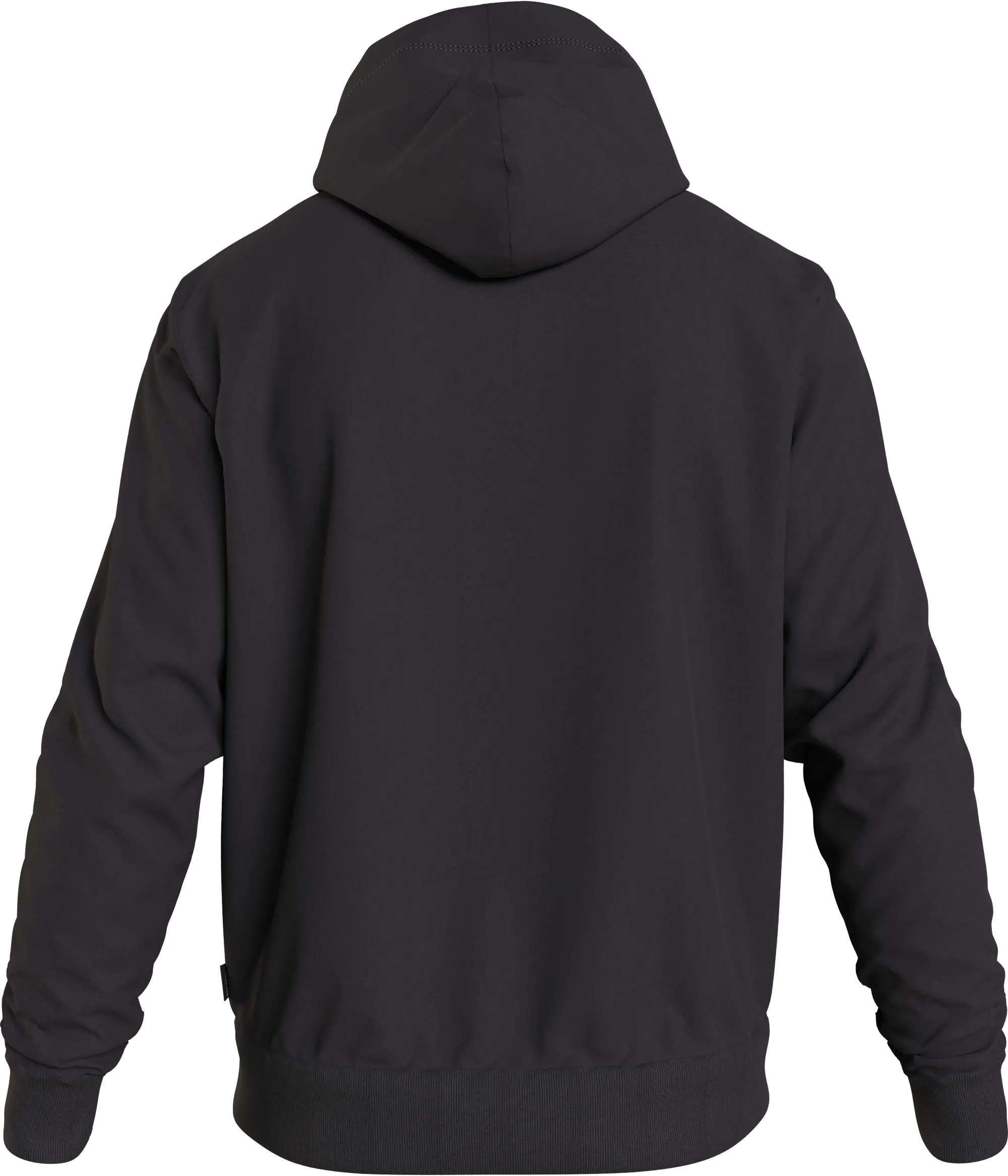 Calvin Klein Interlock Black Logo Hoodie Black