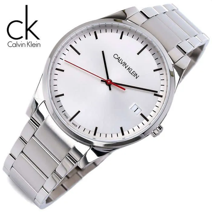 CALVIN KLEINTime Quartz Silver Dial Men's Watch K4N2114Y