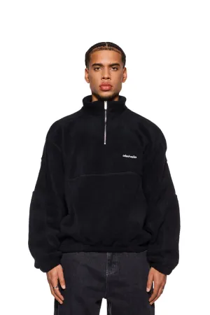 CC Fleece Halfzip Black