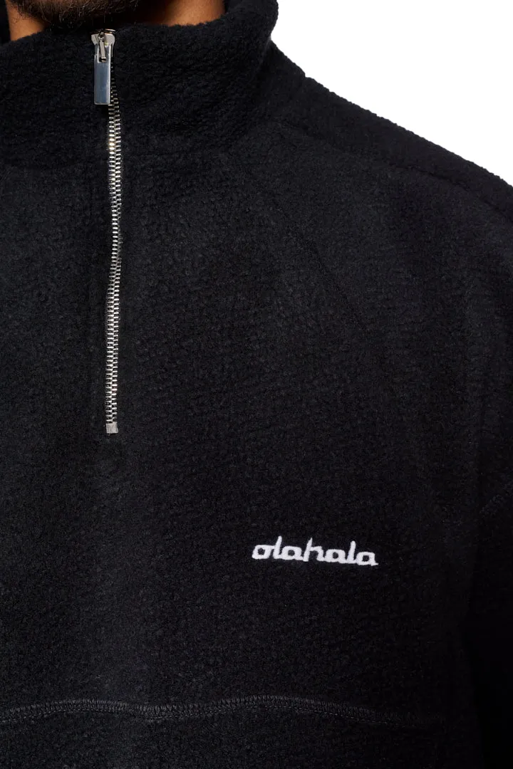 CC Fleece Halfzip Black