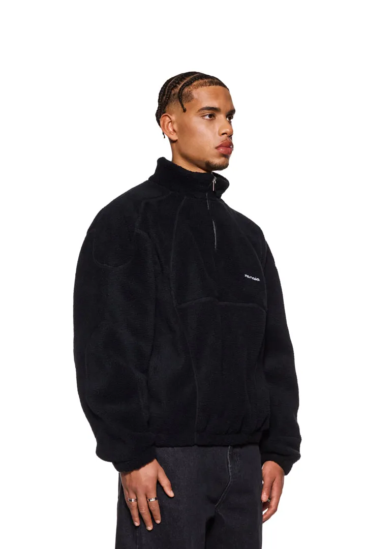 CC Fleece Halfzip Black