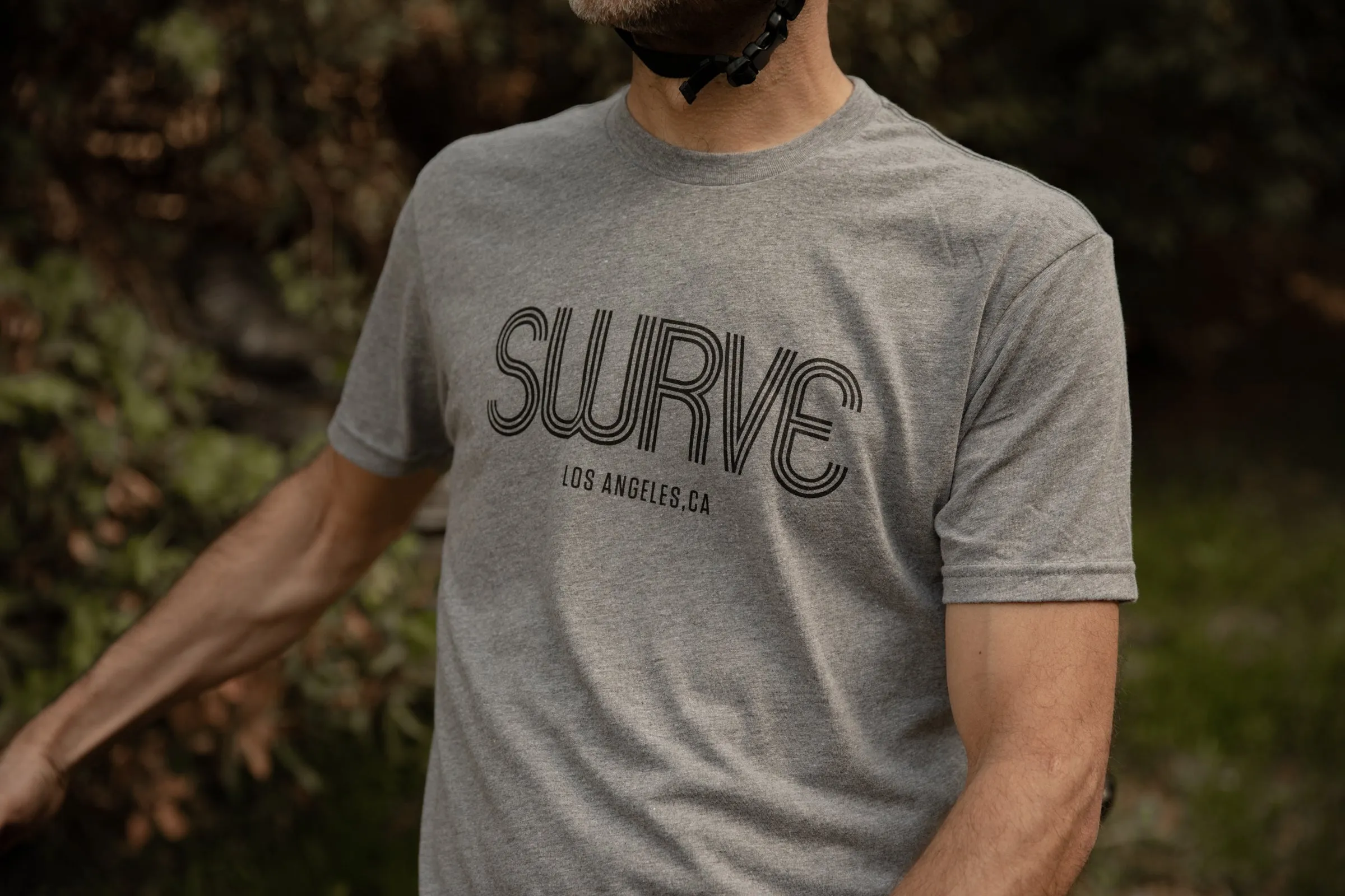 classic COTTON/POLY 1968 swrve logo T-SHIRT