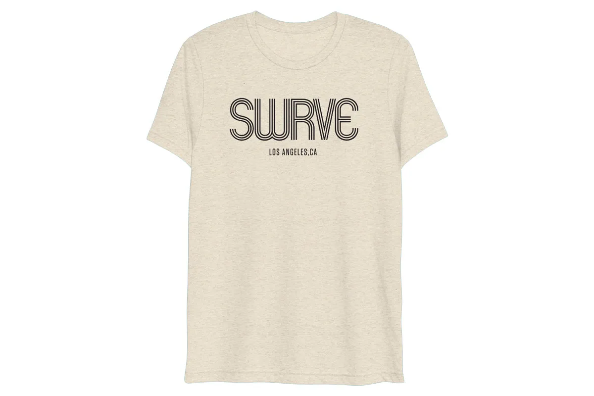 classic COTTON/POLY 1968 swrve logo T-SHIRT