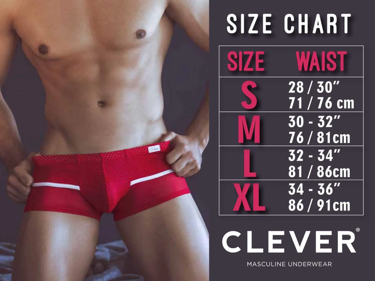 Clever 0417 Goals Briefs Color Black