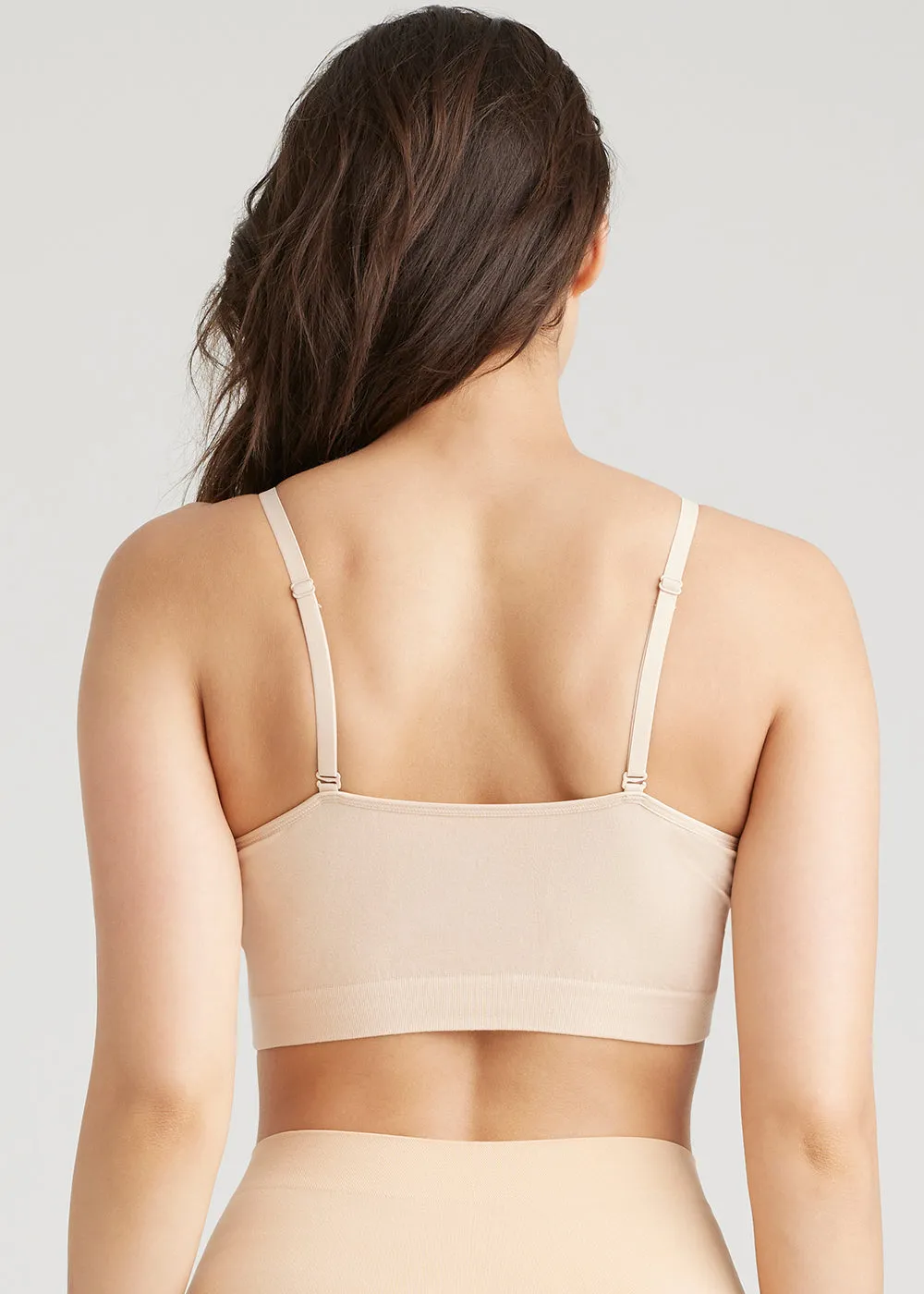 Convertible Scoop Neck Unlined Bralette - Outlast® Seamless