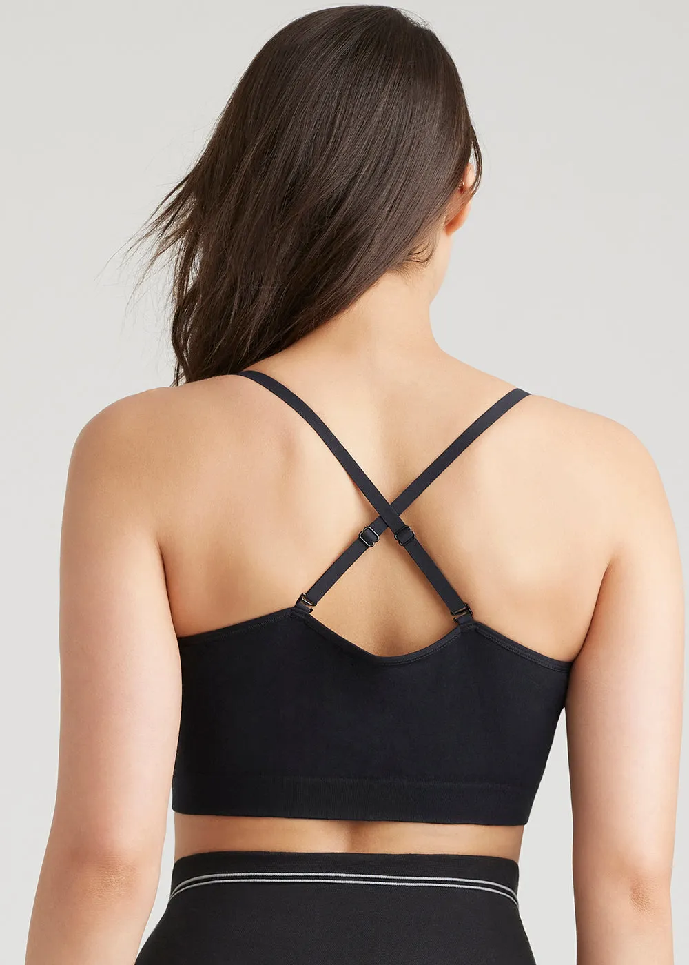 Convertible Scoop Neck Unlined Bralette - Outlast® Seamless