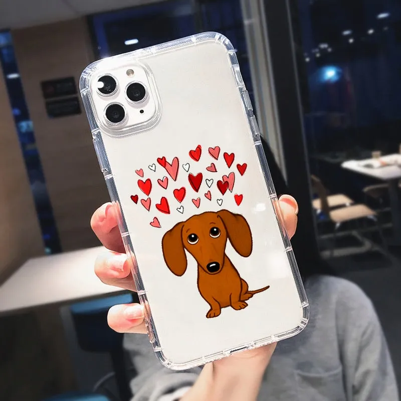 Cute Transparent iPhone Cases