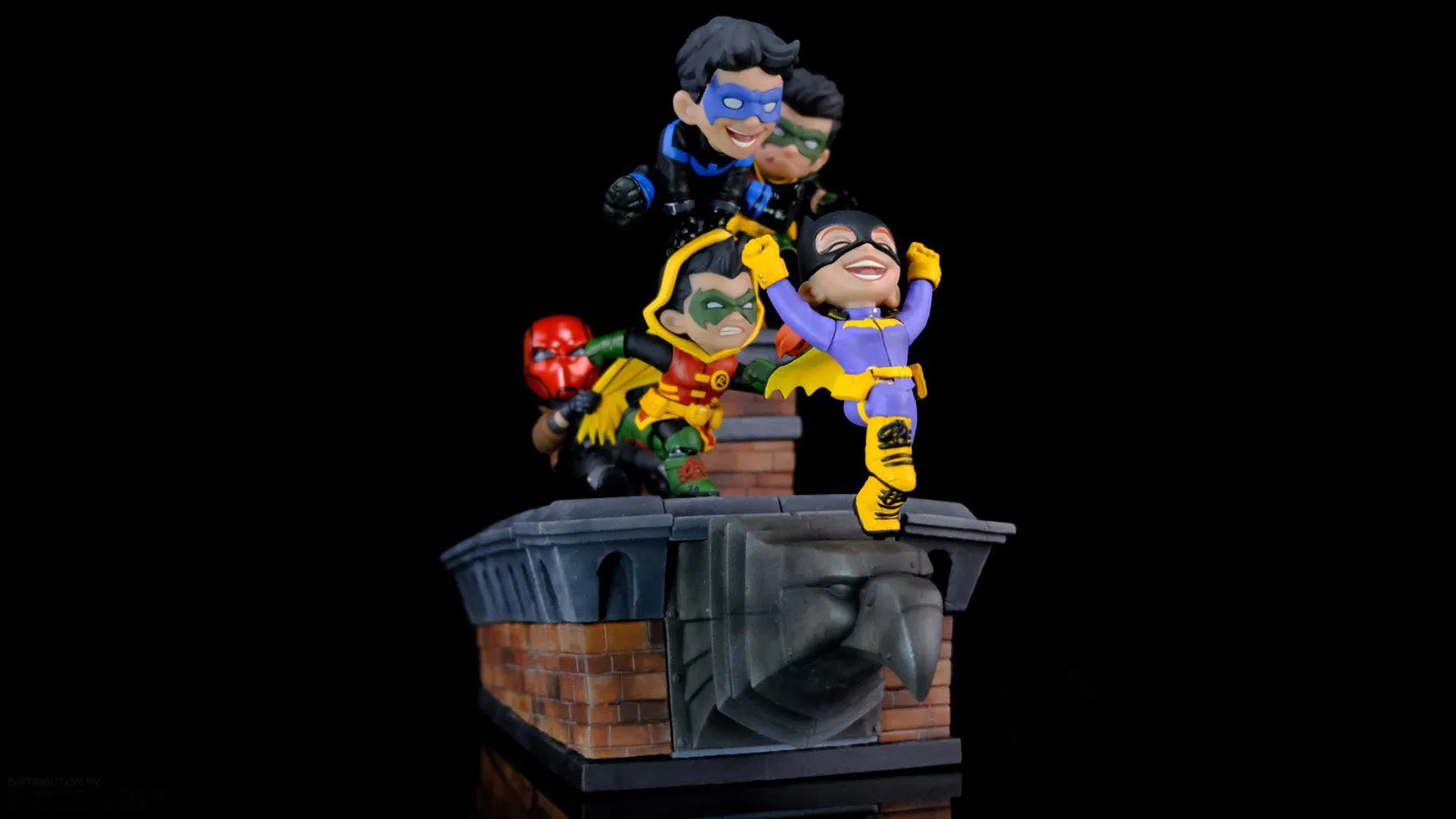 DC Comics Q-Master Gotham Rooftop Diorama