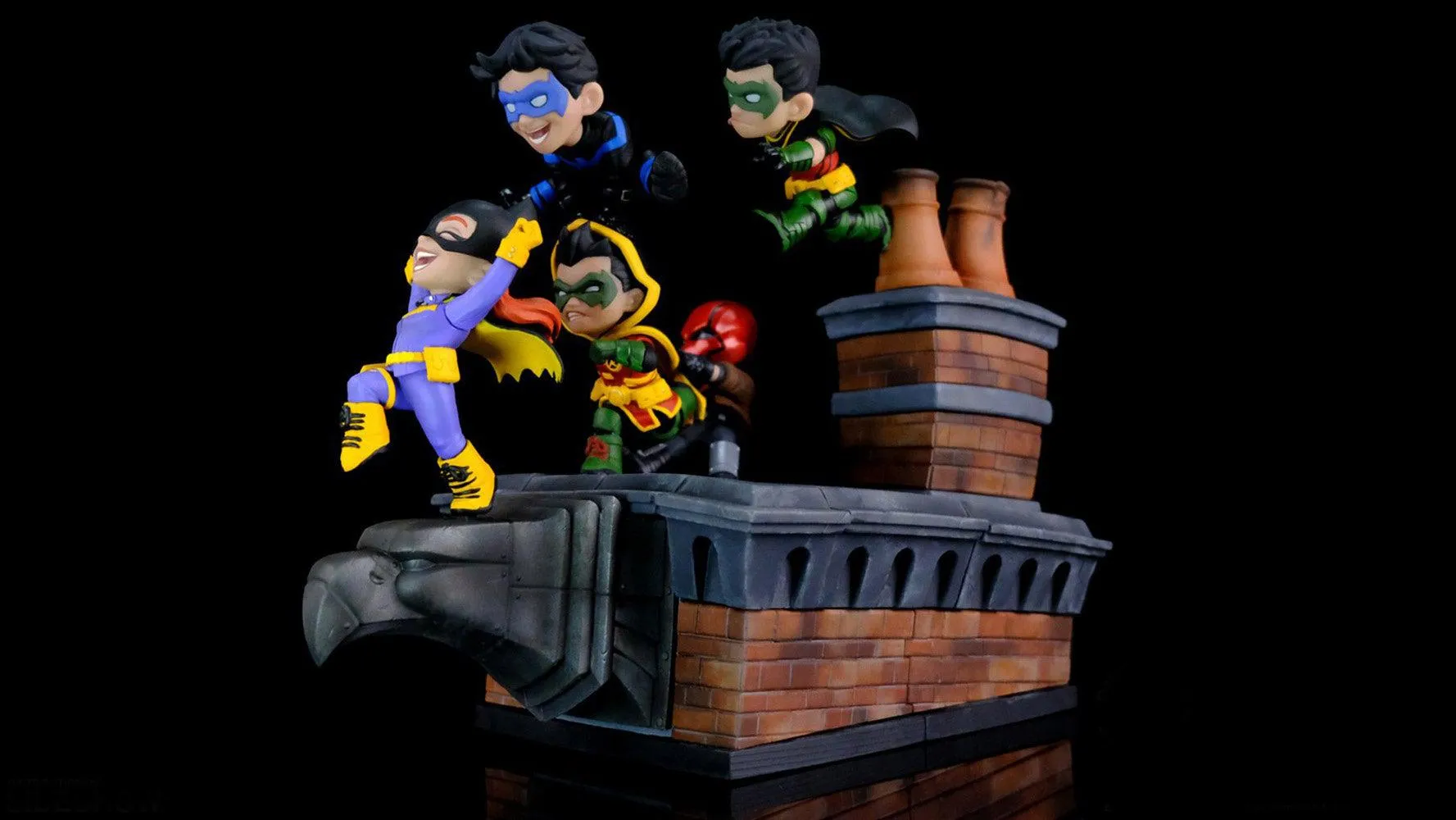 DC Comics Q-Master Gotham Rooftop Diorama