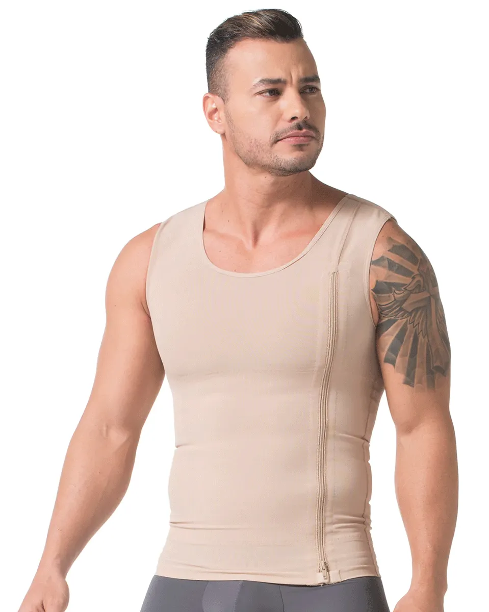 Diane & Geordi Men's Compression Undershirt Back Support