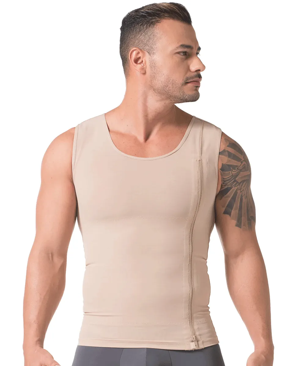 Diane & Geordi Men's Compression Undershirt Back Support