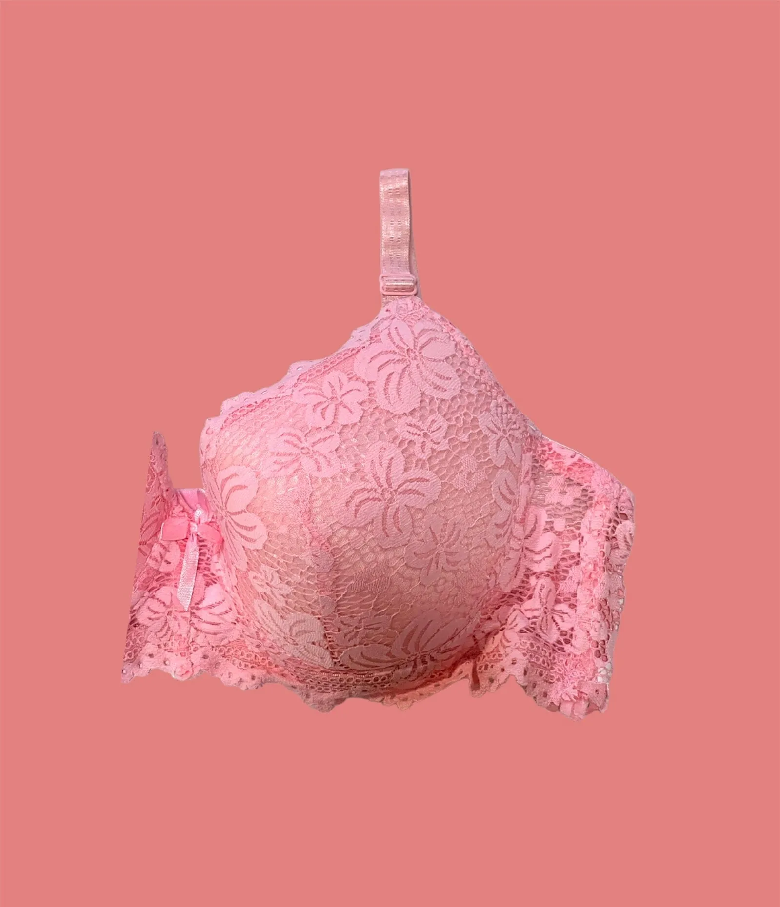 Espicopink | Bra Floral Lacy - Padded