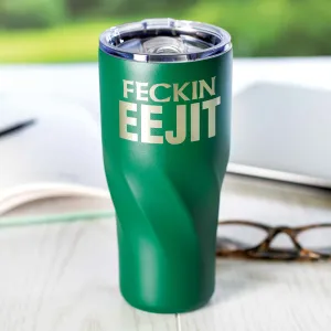 Feckin' Eejit Tumbler, Green