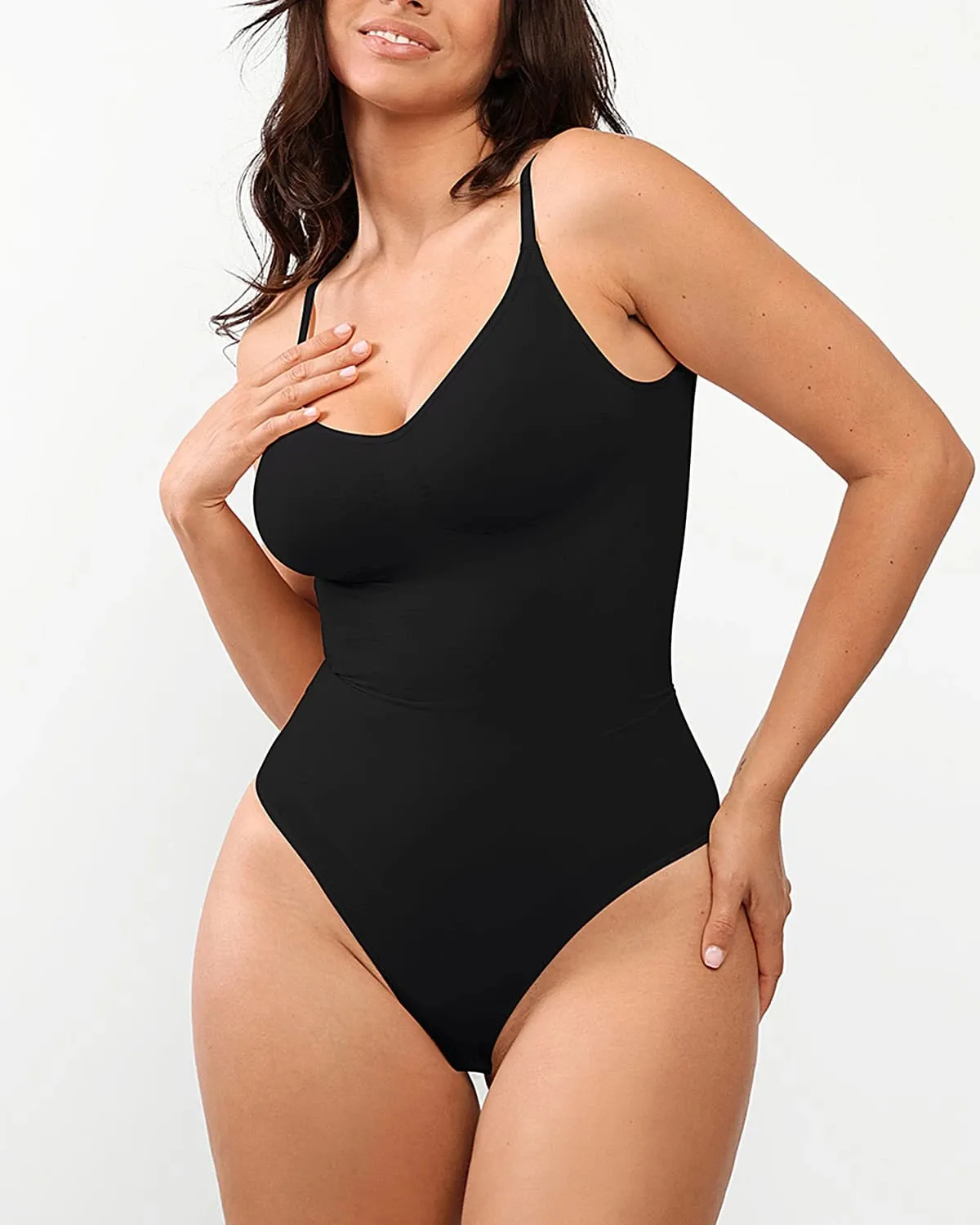 Flattering Backless Thong Bodysuit