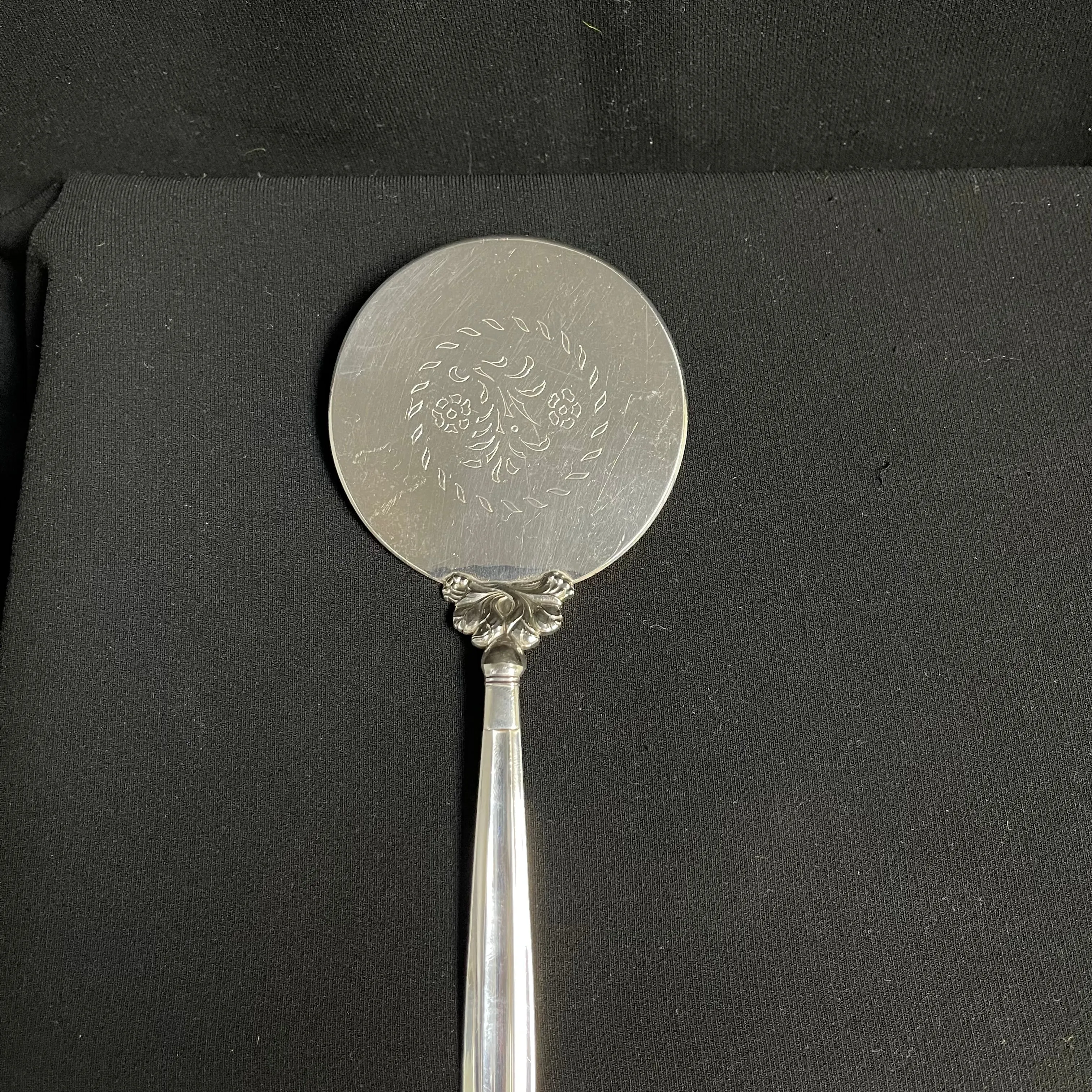 Georg Jensen Sterling Silver Acorn Croustade Spoon