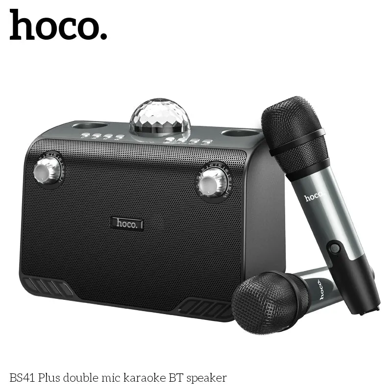 HOCO BS41 Plus Double mic Karaoke Wireless BT Speaker